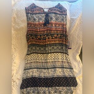 beachlunchlounge Multicolor High Low Dress